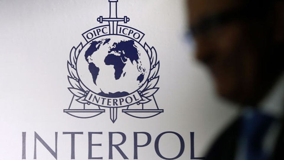Logo von Interpol.