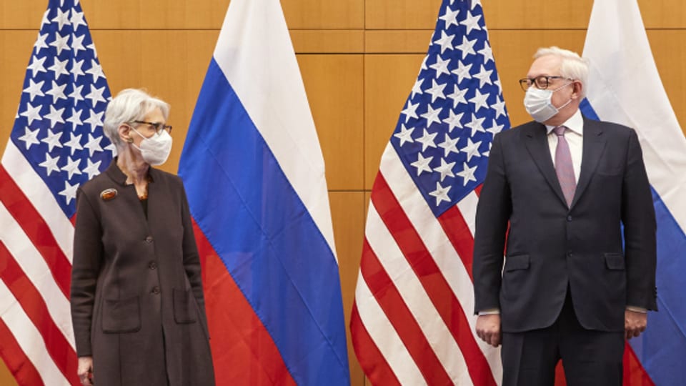 Gestern trafen sich die US-Vizeaussenministerin und ihr russischer Amtskollege in Genf. Dabei ging es um den Ukraine-Konflikt.