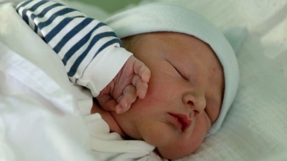 Staatlich gefördert: ein Baby in Ungarn, das mit Hilfe der In-vitro-Fertilisation gezeugt worden ist.