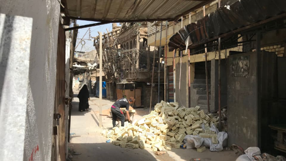 Der Souk Hanuni in Bagdad war früher ein grosser jüdischer Markt. Die muslimischen Bewohnerinnen und Bewohner erinnern sich bis heute mit viel Nostalgie an diese Zeit.