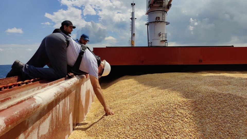 Seit Kriegsbeginn wird das ukrainische Getreide über Istanbul in die Welt verschifft.