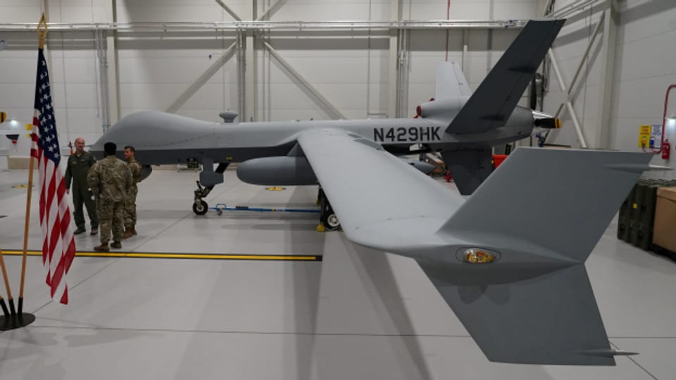 Für den Absturz der US-Drohne über dem Schwarzen Meer soll ein russischer Kampfjet verantwortlich sein.