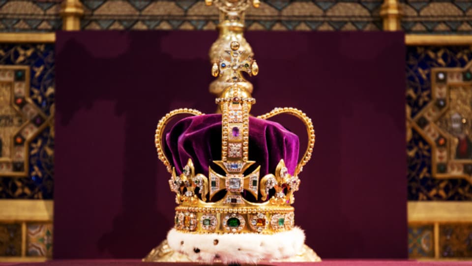 Die Edwardskrone gilt als die älteste der britischen Königskronen. Sie wird Charles III. am 6. Mai bei der Krönung in der Westminster Abbey aufgesetzt.