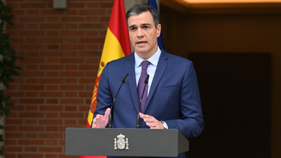 Flucht nach vorne: Spaniens Ministerpräsident Sanchez kündigt vorgezogene Wahlen an.