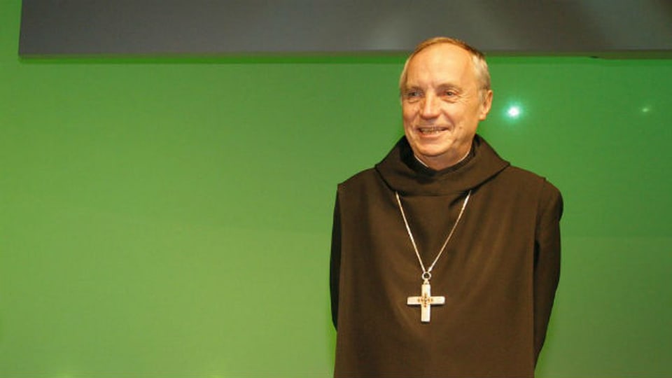 Abt Notker Wolf, oberster Repräsentant des Benediktinerordens bei einer Veranstaltung 2009.
