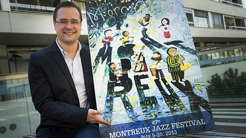 Mathieu Jaton, neuer Direktor des Montreux Jazz Festival.