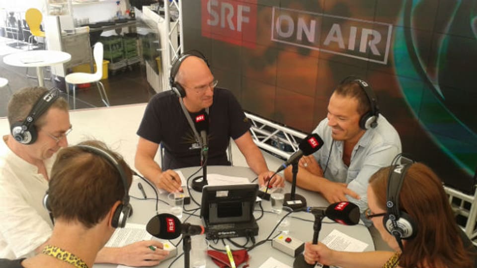 Der Regisseur Jean-Stéphane Bron zu Gast bei SRF 4 News.