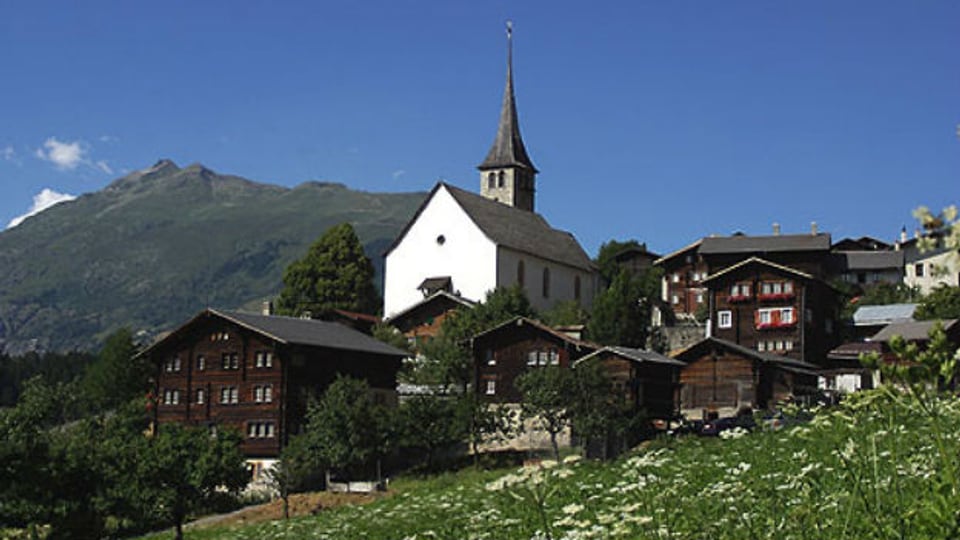 Das Walliser Dorf Ernen erhält den Prix Montagne.