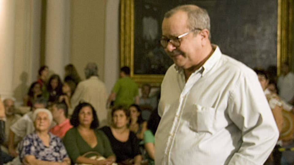 João Ubaldo Ribeiro auf einem Bild von 2008.
