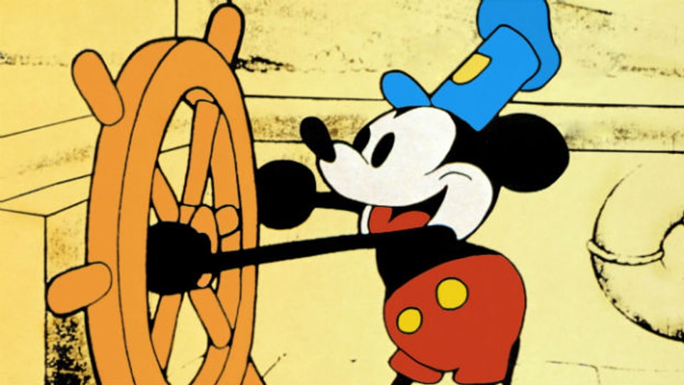 Auch ein Kurzfilm: Disney "Steamboat Willie"