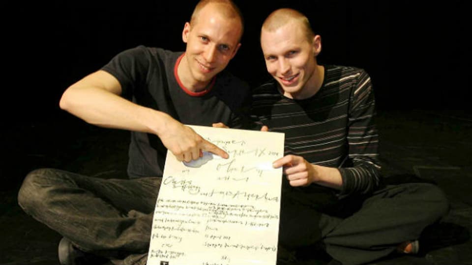 «Ohne Rolf», das sind Jonas Anderhub (links) und Christof Wolfisberg (rechts), wurden schon 2004 in Thun mit dem SurPrix ausgezeichnet.