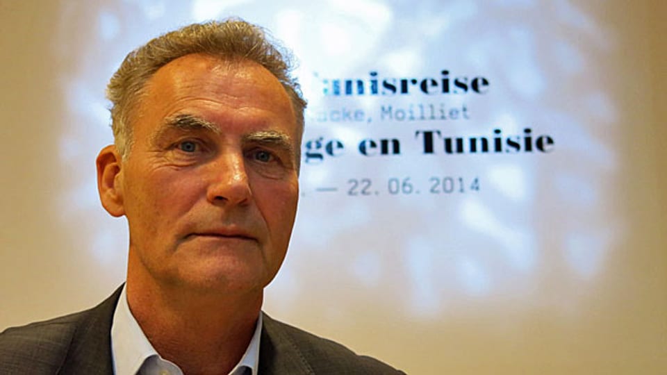 Michael Baumgartner, Kurator der «Tunisreise» im Zentrum Paul Klee in Bern.