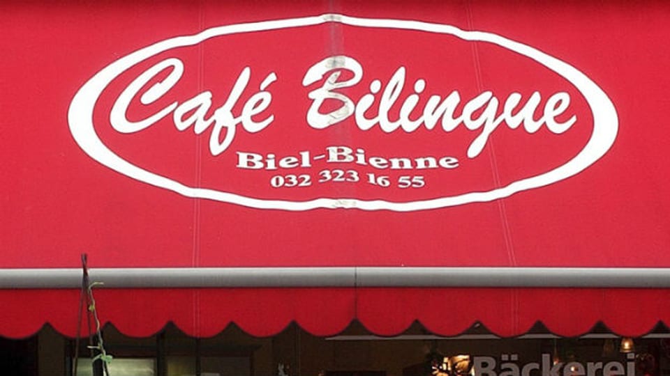 Gibt's nicht mehr: Café bilingue in Biel-Bienne