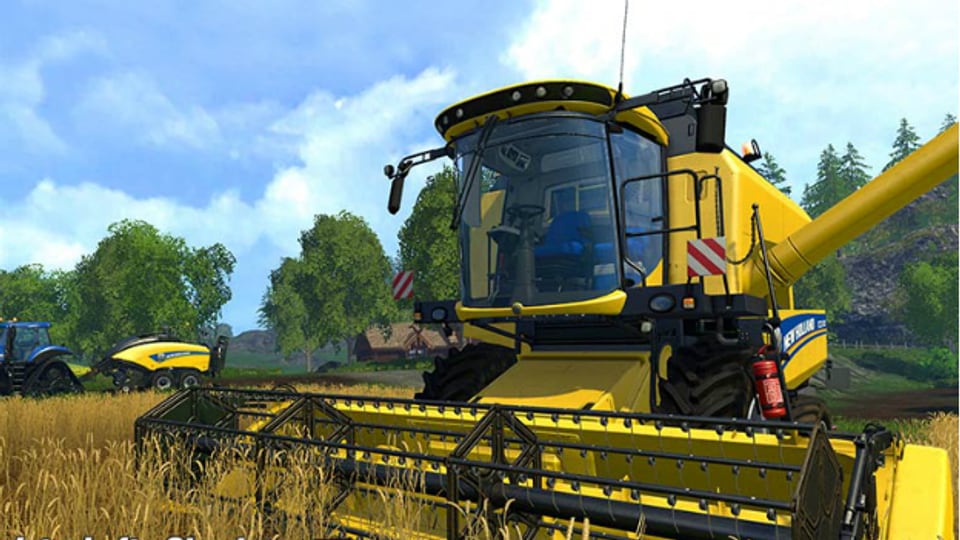 Screenshot des Game-Hits: Landwirtschafts Simulator 15.