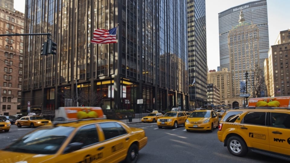 Yellow Cabs prägen das Stadtbild von New York.