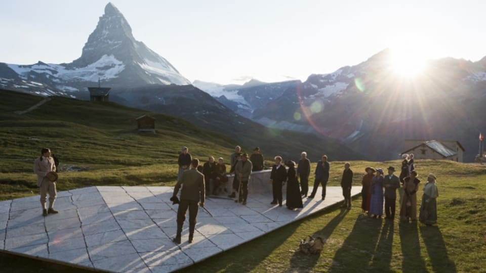 Auch die Berge sind Kulisse - das Freilichttheater «The Matterhorn Story»