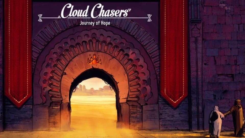 Screenshot der Website von Cloud Chasers.