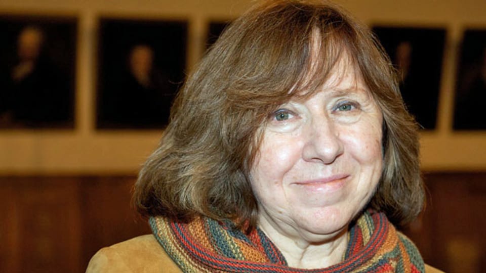 Svetlana Alexievich. Archiv-Aufnahme aus dem Jahre 2013