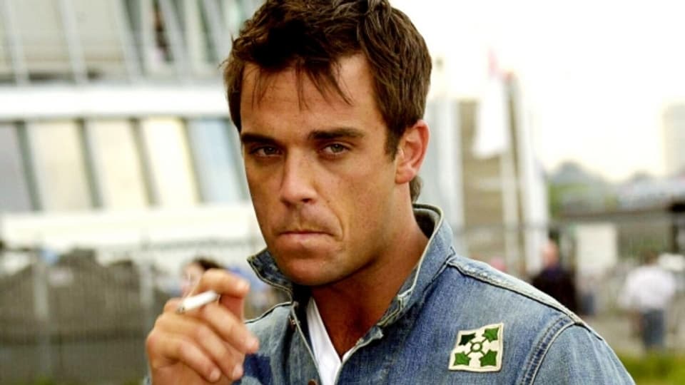 Das «Bad Boy»-Image hatte Robbie Williams in den 90er-Jahren nicht von ungefähr.