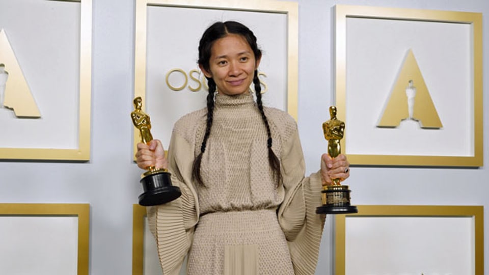 Chloe Zhao, Oscar-Gewinnerin für den besten Film und die beste Regie für den Film «Nomadland».