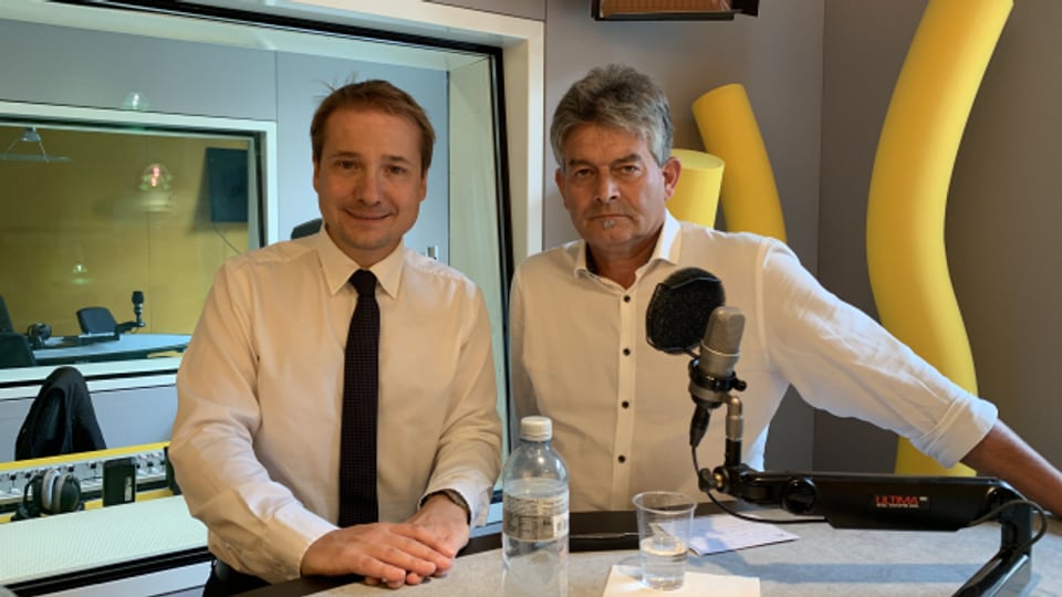 Philippe Nantermod und Martin Haab im «Politikum»