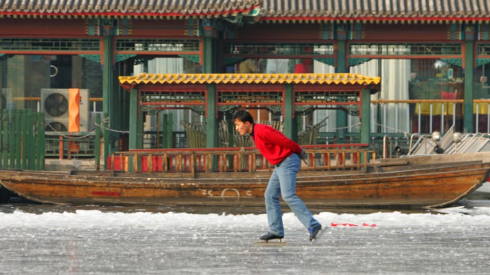 In Peking können die Temperaturen im Winter auch längere Zeit deutlich unter dem Gefrierpunkt liegen.