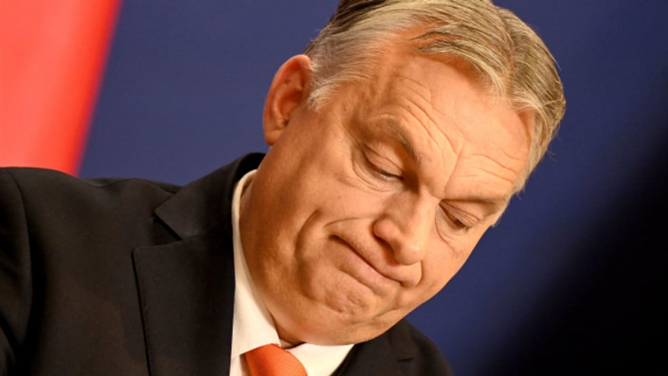 Die Oppositionsparteien werfen ihm Korruption vor: Victor Orban.