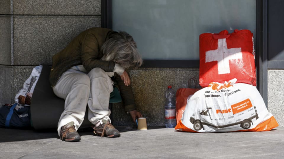 Erstmals untersucht eine nationale Studie die Situation von Obdachlosen in der Schweiz (Symbolbild).