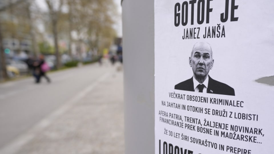 Rechtspopulist Janez Janša will in Slowenien weiter regieren.