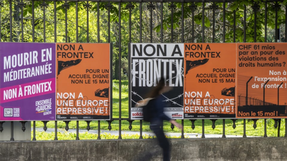 Bundesrat und Parlament warnen vor einem «Nein» zur Frontex-Vorlage. Doch es gibt auch Stimmen die dagegenhalten.