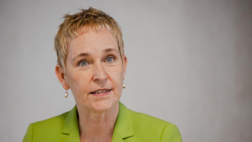 Miriam Behrens ist seit sechs Jahren Direktorin beim SFH, zuvor war sie Generalsekretärin der Grünen Partei Schweiz.