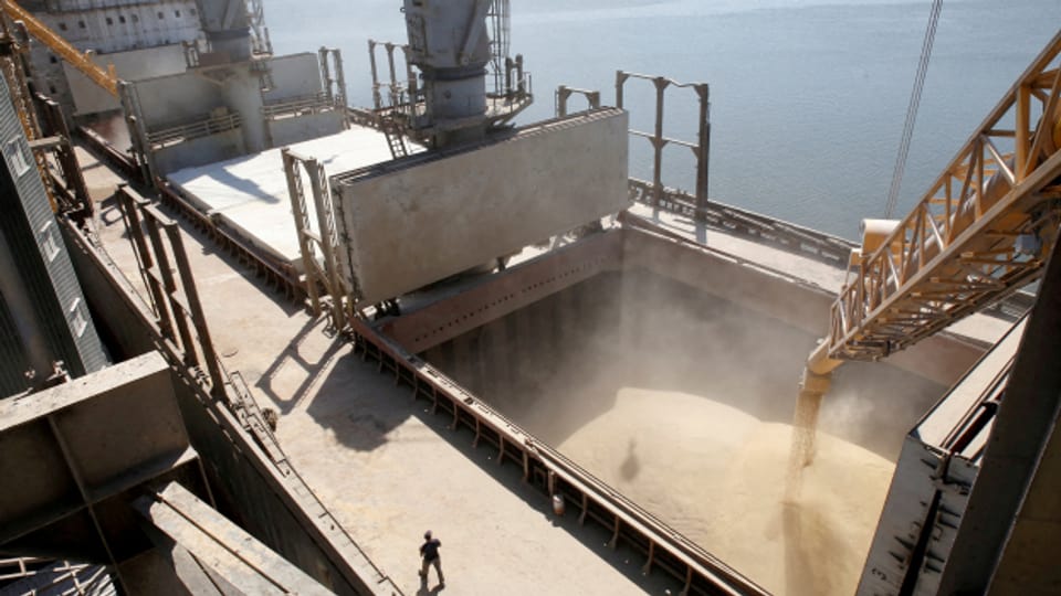 Vier Millionen Tonnen Getreide sind in den Schwarzmeerhäfen blockiert.