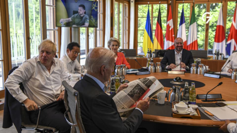 Am Sonntag begann der G7-Gipfel auf Schloss Elmau in Deutschland.