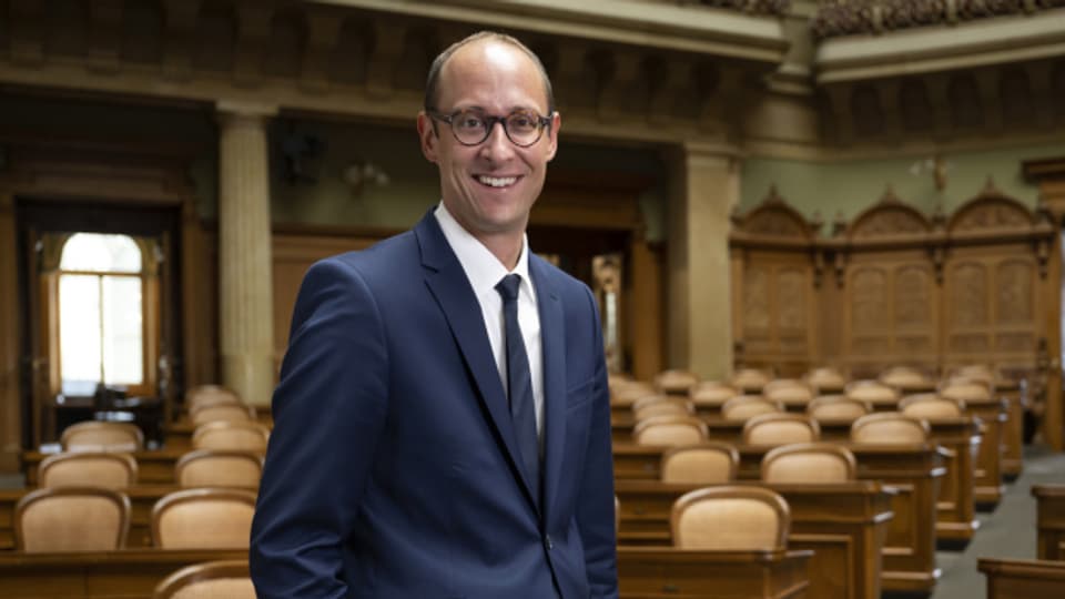 Seit heute neuer Nationalratspräsident: Der Bündner Mitte-Politiker Martin Candinas.