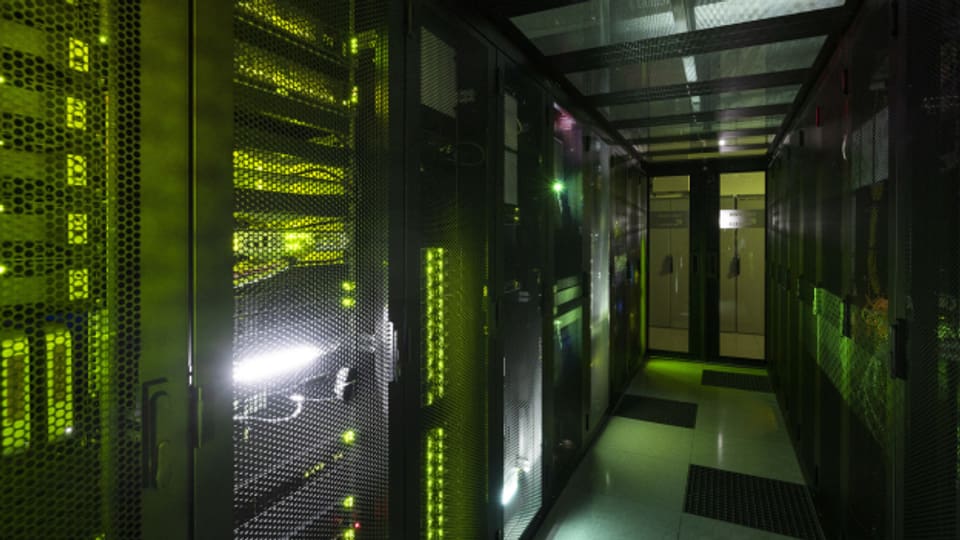  Digitale Daten sind das neue Gold. Im Bild: Ein Rechenzentrum im Schweizerischen Glattbrugg.