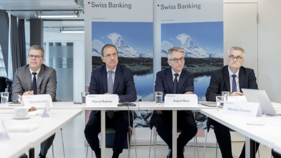 Die Schweizerische Bankiervereinigung zeigt sich an ihrer Jahresmedienkonferenz zufrieden mit der Rettung der CS.