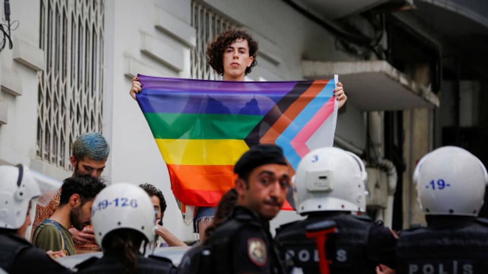 Die LGBT-Community in der Türkei verbindet mit den Wahlen am Sonntag grosse Hoffnungen.