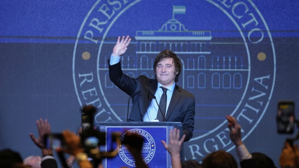 Der neue Präsident Argentiniens, Javier Milei.