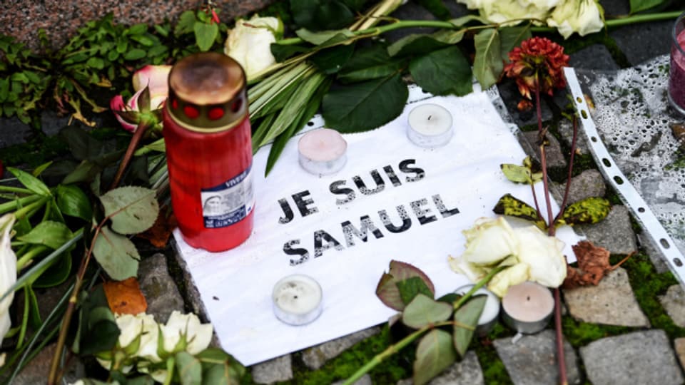 Die Ermordung des Lehrers Samuel Paty entsetzte weit über Frankreich hinaus.
