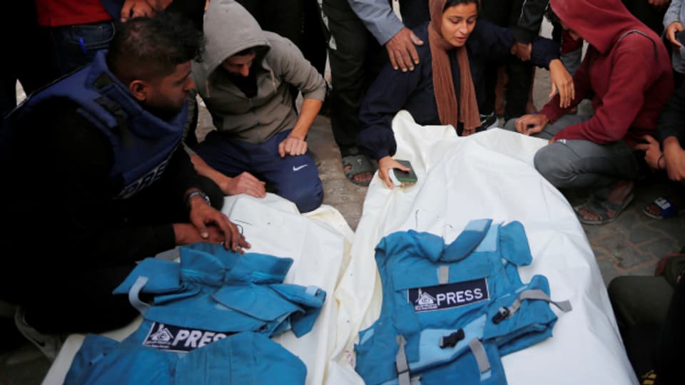 Im Gazakrieg sind seit dem 7. Oktober so viele Medienschaffende gestorben wie noch nie in einem solch kurzen Zeitraum.