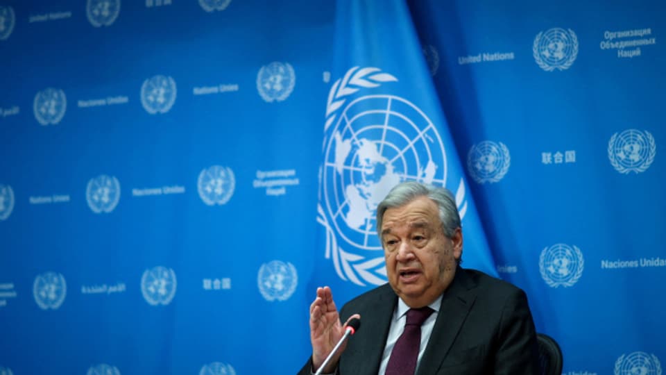 Antonio Guterres ist seit sieben Jahren Generalsekretär der UNO.