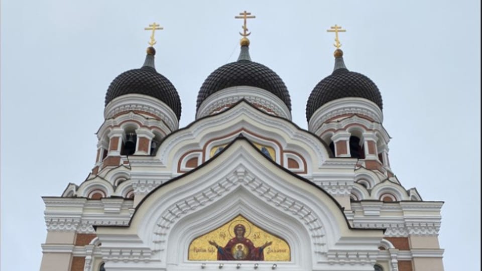 Die russisch-orthodoxe Alexander-Newski-Kathedrale im Herzen der Altstadt von Tallinn.