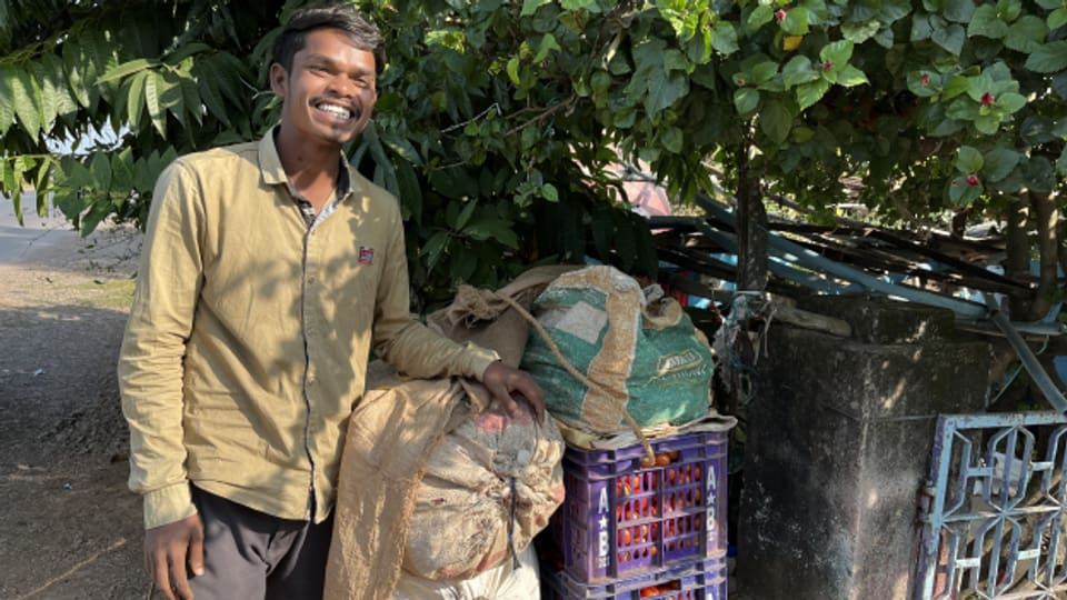 Aus dem Gemüseverkäufer Chandra Prakash Patel wurde ein Youtube-Star.