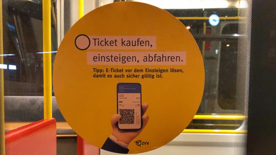 Ticket lösen nicht vergessen! Auch nicht mit der Ticket-App.