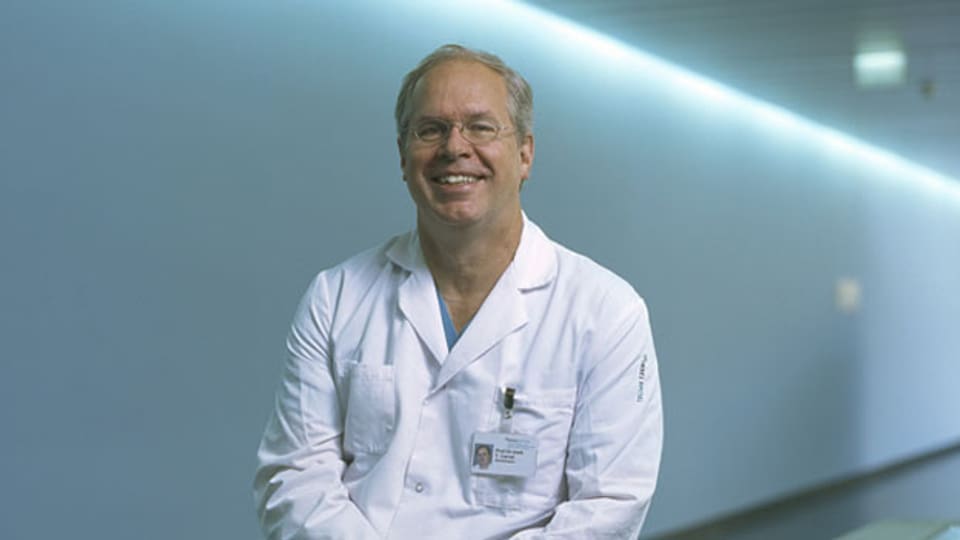 Professor Dr. med. Thierry Carrel, Direktor der Universitätsklinik für Herz- und Gefässchirurgie Inselspital Bern.