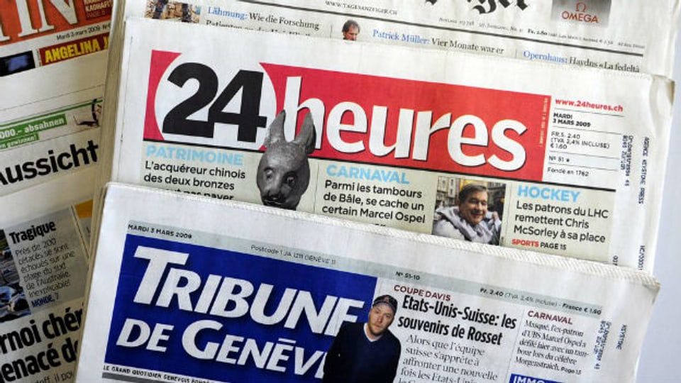 Zeitungen in der Westschweiz