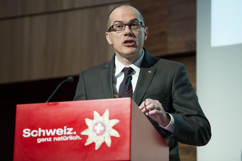 Schweiz Tourismus Direktor Jürg Schmid will kein zweites Kraftwerk am Rheinfall.