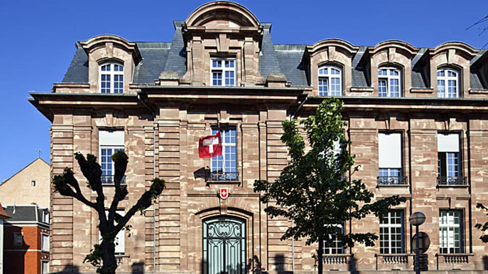Das Schweizer Generalkonsulat in Strassburg.