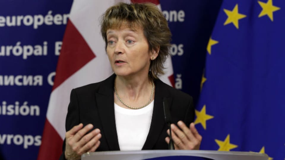 Neue Verhandlungen mit der EU stehen an für Finanzministerin Eveline Widmer Schlumpf.