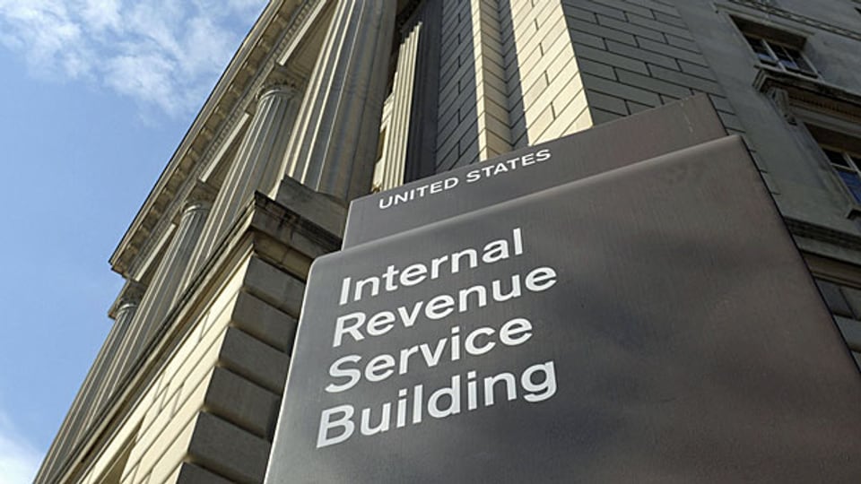 Was die US-Steuerbehörde von den Schweizer Banken genau fordert, ist unklar. Bild: Hauptsitz der IRS in Washington.
